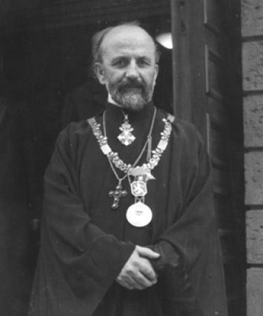 Archpriest Stefan Zankov. Professor of Canon Law, Sofia University and Theological Institute of the Bulgarian Orthodox Church, 1923-1965. Photo: Wikimedia Commons. Fr Stefan Zankov